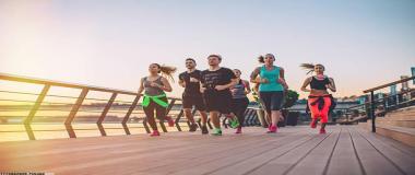 智慧步道与健康监测系统